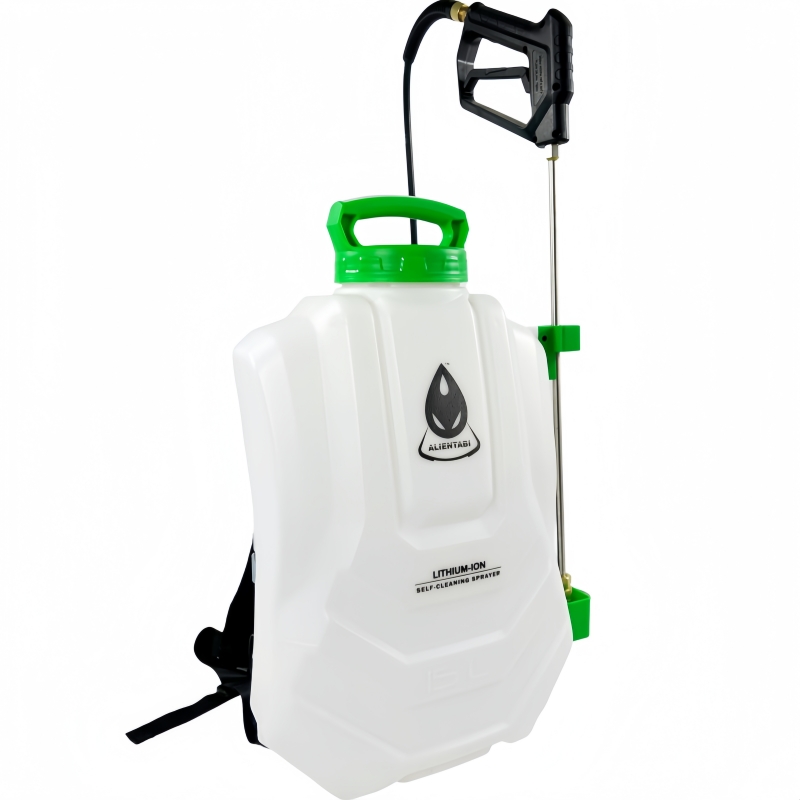 Pulvérisateur à dos à batterie à débit réglable de 15 L