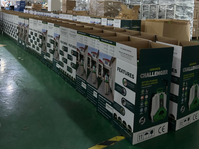 Des pulvérisateurs à dos électriques en vrac expédiés aux États-Unis pour l'expansion du marché