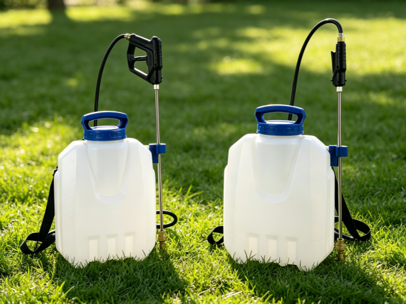 Le pulvérisateur léger à dos avec batterie de 10 L à deux vitesses augmente l'efficacité de la pulvérisation en extérieur