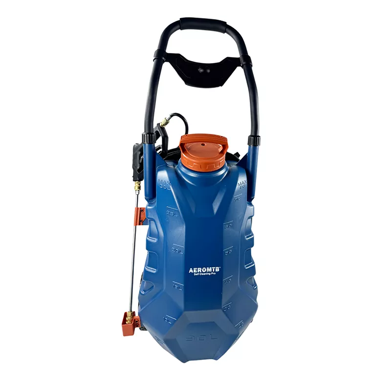 Pompe à membrane de pulvérisateur sur chariot 30L avec batterie 18V 2,6A
