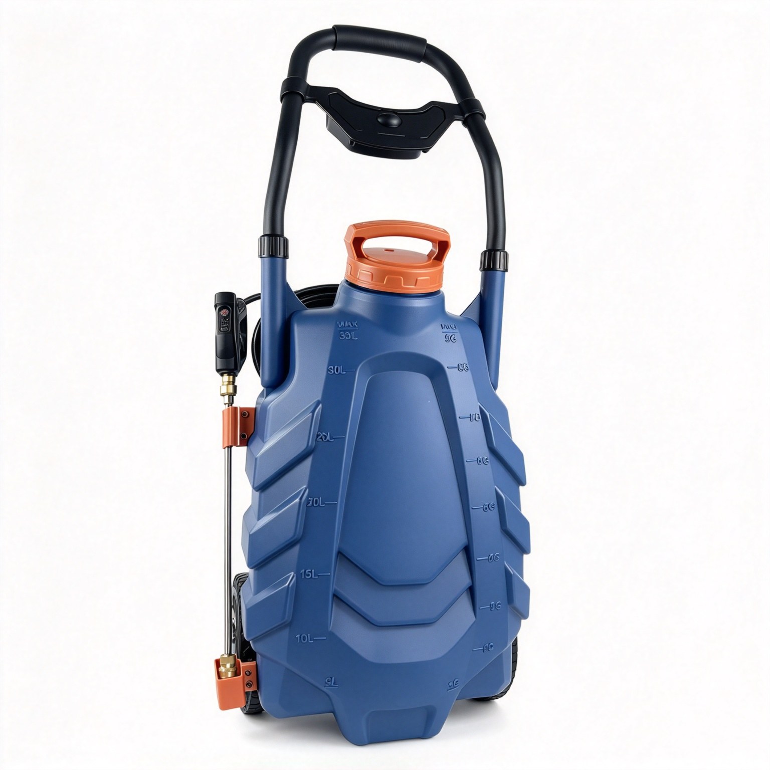 Pulvérisateur à roulettes 34L avec pompe à membrane